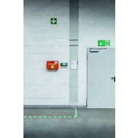 DURABLE Bodenmarkierungsband DURALINE STRONG, rot weiss