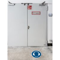 DURABLE Sicherheitskennzeichen "Gehörschutz...