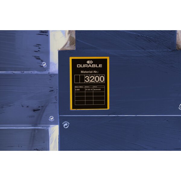 DURABLE Kennzeichnungstasche, selbstklebend, 210 x 74 mm