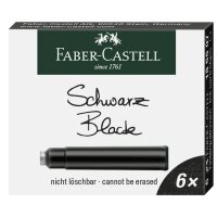 FABER-CASTELL Tintenpatronen Standard, königsblau