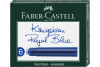 FABER-CASTELL Tintenpatrone 185506 königsblau 6 Stück