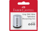 FABER-CASTELL Grip 2001 Mini Spitzdose 183787 silber