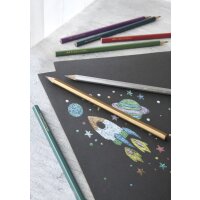 FABER-CASTELL Crayons de couleur hexagonaux...