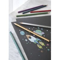 FABER-CASTELL Crayons de couleur hexagonaux...