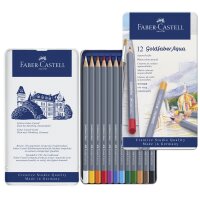 FABER-CASTELL Aquarellstifte GOLDFABER, 36er Metalletui