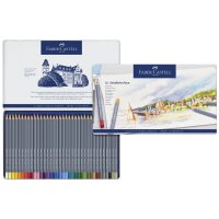 FABER-CASTELL Aquarellstifte GOLDFABER, 48er Metalletui