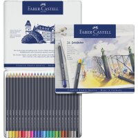 FABER-CASTELL Crayons de couleur GOLDFABER, étui...