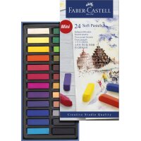 FABER-CASTELL Pastel tendre CREATIVE STUDIO, étui...