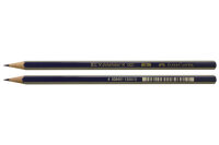 FABER-CASTELL Bleistift B 112501 Goldfaber