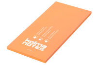 KOLMA kolma NOTES 99x210mm 13.010.12 1x100 pages orange