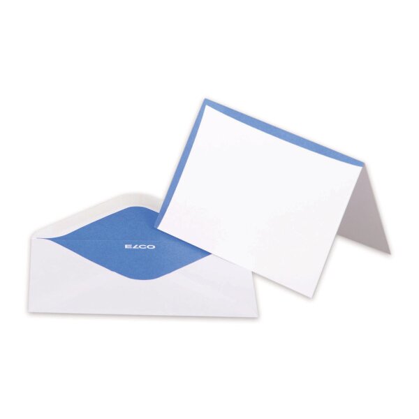 ELCO Couverts/Karten Prestige C7/A7 71717.12 2x7 Stk. blau