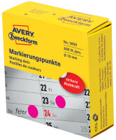 AVERY Zweckform Pastille de couleur, 19 mm, jaune