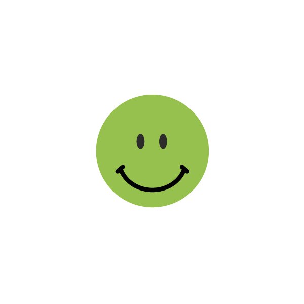 AVERY Zweckform Pastille de couleur, visage négatif, rouge