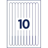 AVERY Zweckform Bracelet imprimable, 265 x 18 mm, blanc