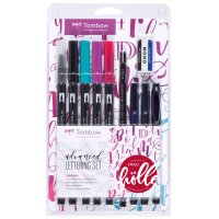 Tombow Kit de calligraphie advanced, kit de 10