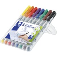 STAEDTLER Lumocolor NonPermanent-Marker 311S, 8er Etui