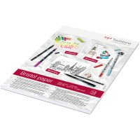 Tombow Bloc de papier dessin Bristol, A4, uni, 250 g/m2