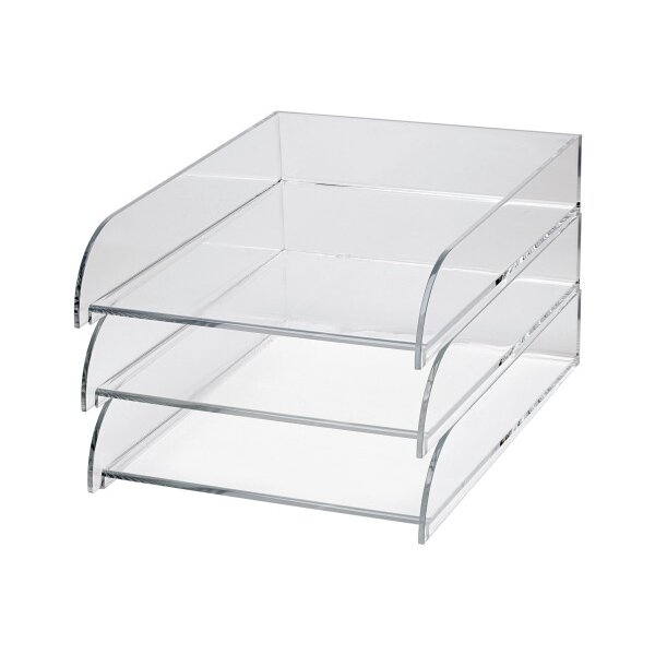 MAUL Briefablage Acryl A4 1950105 transparent