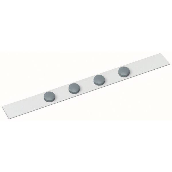 MAUL Bande m&eacute;tallique standard, blanc
