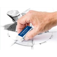 STAEDTLER Gomme plastique Mars plastic, blanc