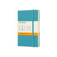 MOLESKINE Notizbuch P/A6 715246 liniert,HC,Riff Blau
