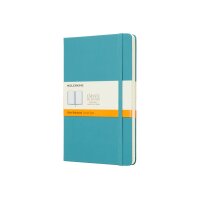 MOLESKINE Carnet L/A5 715345 ligné, HC, Riff bleu