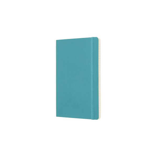 MOLESKINE Notizbuch L/A5 715505 liniert, SC, Riff Blau