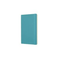 MOLESKINE Notizbuch L/A5 715529 Blanko, SC, Riff Blau