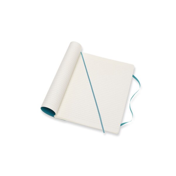 MOLESKINE Notizbuch Classic SC XL 341715543 riff blau, liniert 192 Blatt