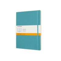 MOLESKINE Notizbuch XL 715543 liniert, SC, Riff Blau