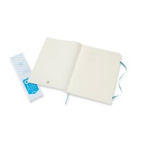 MOLESKINE Notizbuch Classic SC XL 341715543 riff blau, liniert 192 Blatt