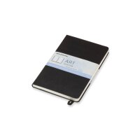 MOLESKINE Aquarell Carnet L/A5 715635 200g, HC, noir