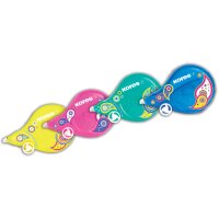 Kores Roller correcteur jetable Scooter Paisley, assorti