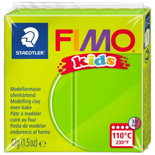 FIMO kids Pâte à modeler, à cuire au four, 42 g, vert clair