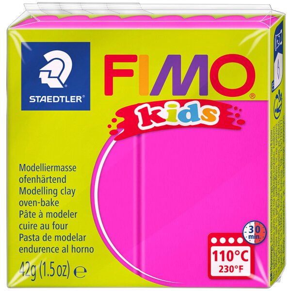 FIMO kids Pâte à modeler, à cuire au four, 42 g, vert clair