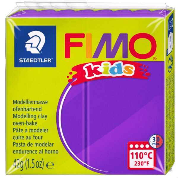 FIMO kids Pâte à modeler, à cuire au four, 42 g, vert clair