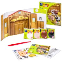 FIMO kids Kit de modelage Form & Play Farm, niveau 1