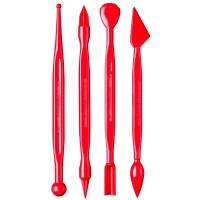 FIMO Modellier-Werkzeug, 4 verschiedene Modellierstäbe