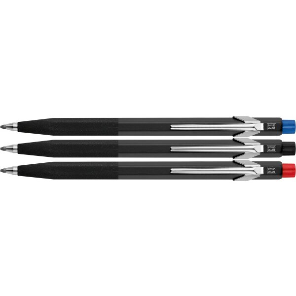 CARAN DACHE Porte-mine Fixpencil 3mm 3.289 noir, button ass.