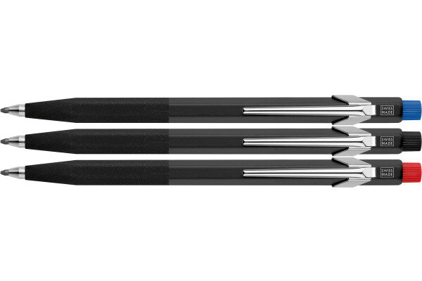 CARAN DACHE Minenhalter Fixpencil 3.289 schwarz, Knopf assort. 3mm