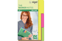 SIGEL TabMarker Notes HN206 3 Farben 98x148mm