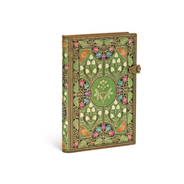 PAPERBLANKS Notizbuch liniert Mini PB4616-5 bl&uuml;hende Poesie 104 Blatt