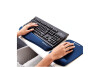 FELLOWES Handgelenkauflage Plushtouch 9287402 blau, für Tastatur