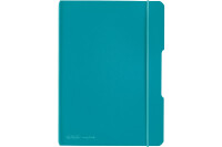 HERLITZ my.book flex A5 50015993 turquoise 40 feuilles, quadr.