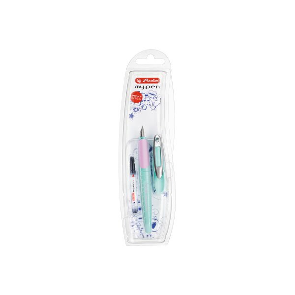 HERLITZ Stylo plume my.pen M 10999753 Menthe/lilas