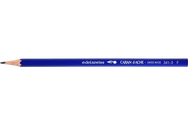 CARAN DACHE Crayon Ecolier Edelweiss F 341.273 bleu