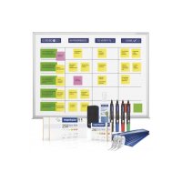 MAGNETOPLAN SCRUM Board 1800x1200mm 1240698 XL acc. incl.
