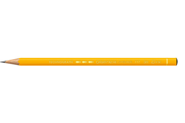 CARAN DACHE Crayon Technograph 3H 777.263 jaune