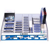Tombow Gomme MONO, assorti, présentoir de 98