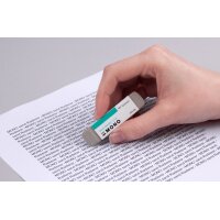 Tombow Naturkautschuk-Radierer "MONO sand", grau, für Tinte